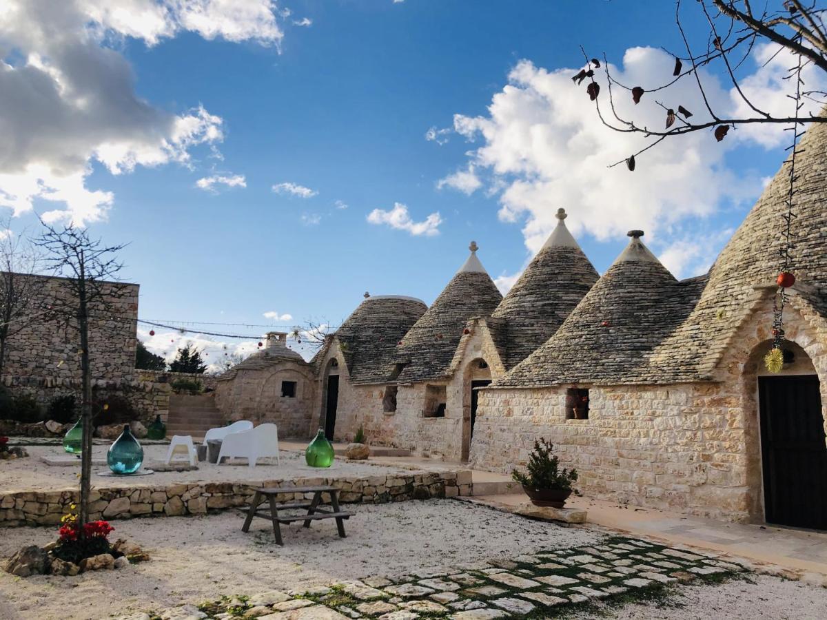 I Trulli Del Fauno Hotell Alberobello Exteriör bild